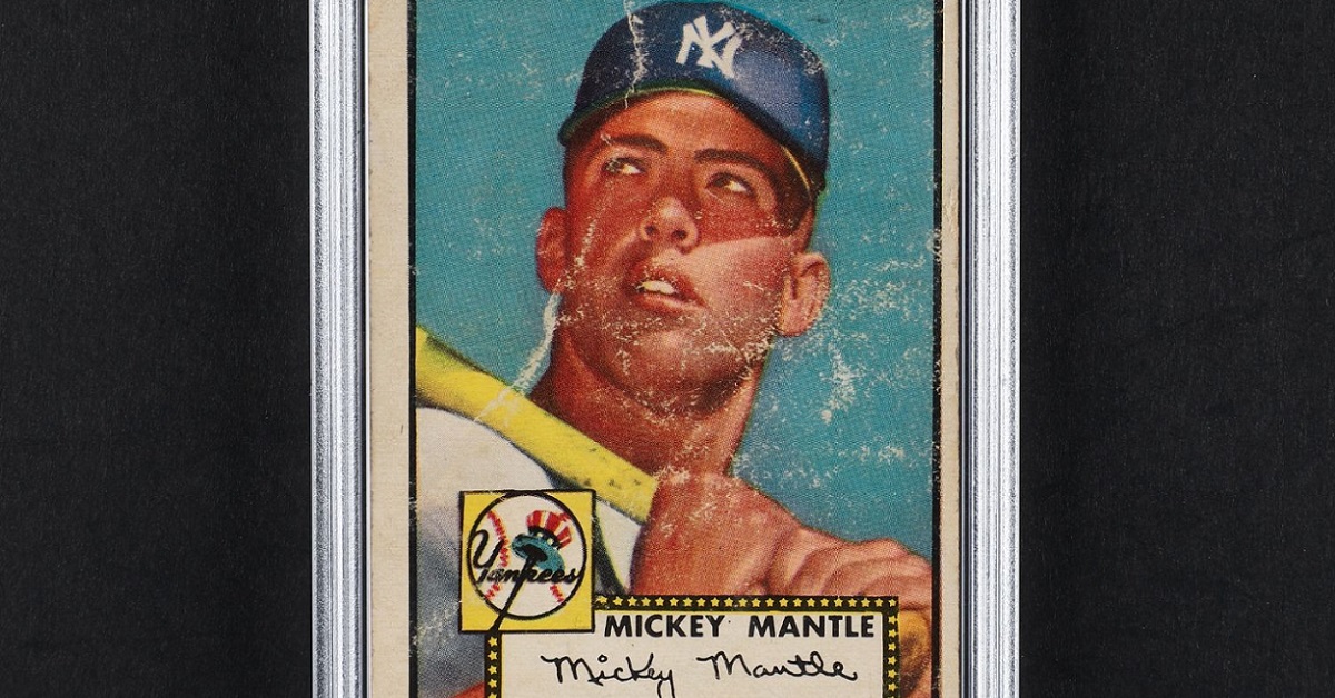 Mantle, Ruth, Gehrig, Orr Items in Miller & Miller Sports Auction