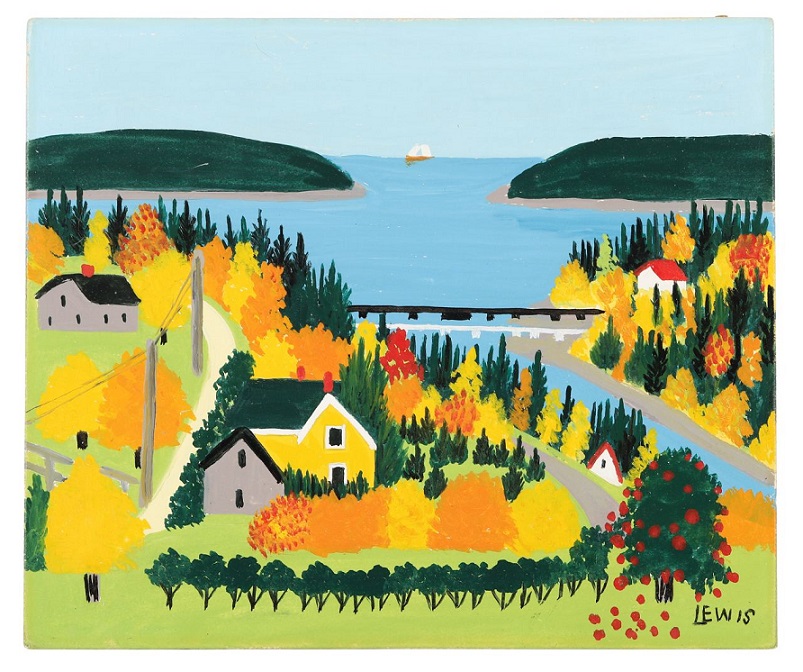 Miller & Miller auction 1 Maud Lewis painting