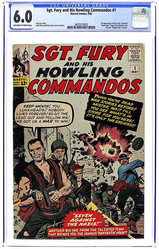 MyComicShop 9 Sgt. Fury and His Howling Commandos #1