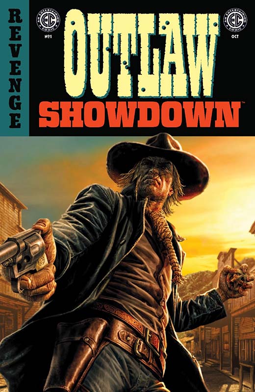Outlaw Showdown cover A by Lee Bermejo