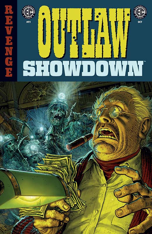Outlaw Showdown cover B by Tony Moore