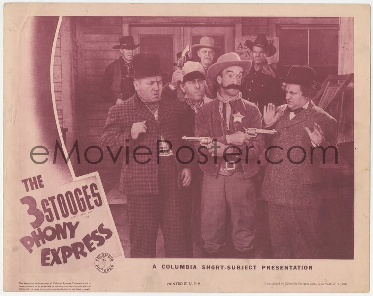 eMoviePoster Phony Express lobby card