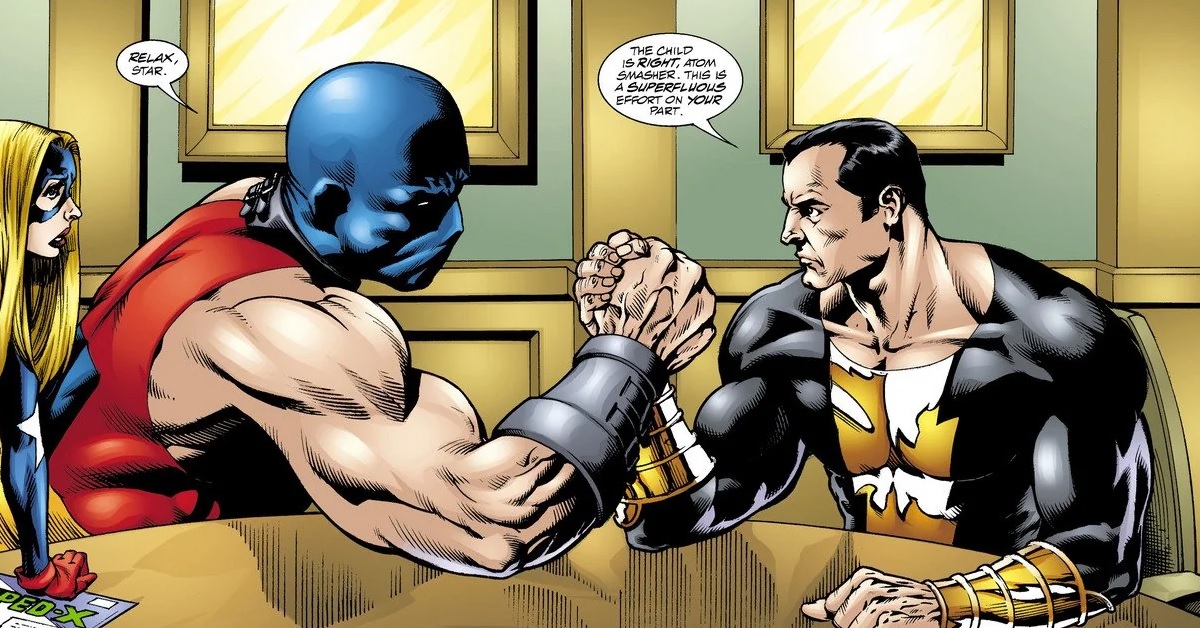 The Atom Smasher & His Bromance with Black Adam