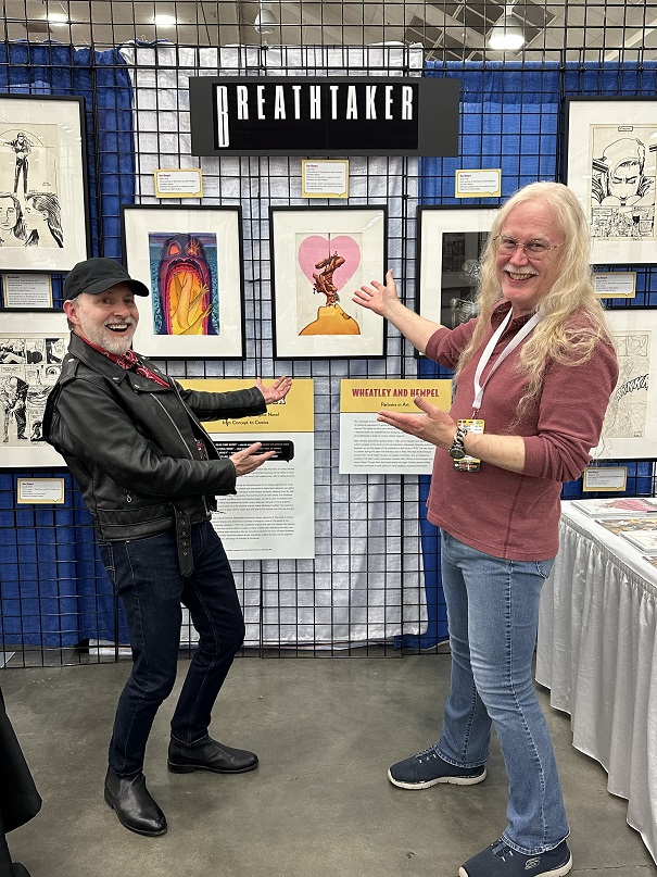 Baltimore Comic-Con 25 Mark Wheatley and Marc Hempel