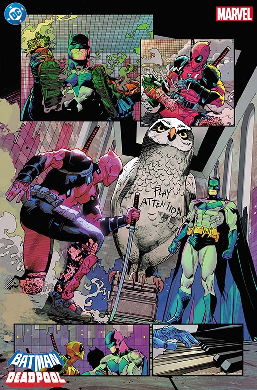 Batman-Deadpool Cosmic Kiss Caper page 2