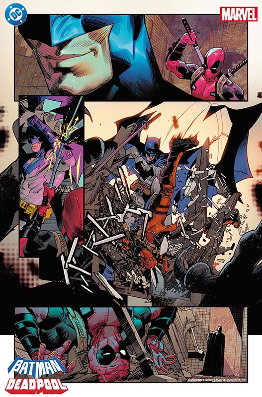 Batman-Deadpool Cosmic Kiss Caper page 3