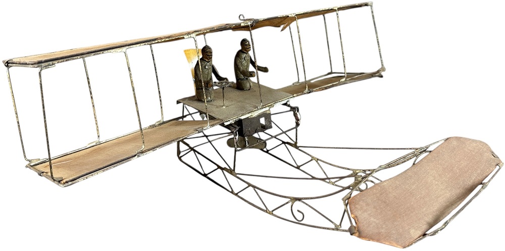 Bertoia 2 Gunthermann bi-wing airplane