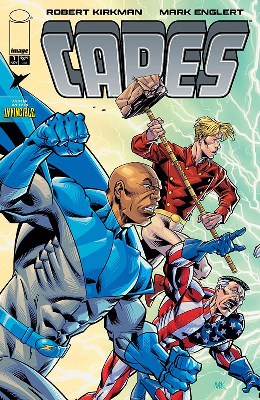 Capes #1 cover B by Mark Englert