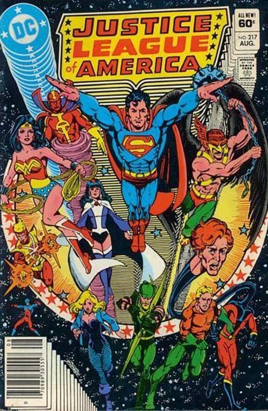 LA Comic Art Show Chuck Patton Justice League of America #217