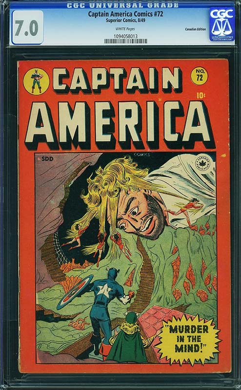 ComicLink Captain America #72