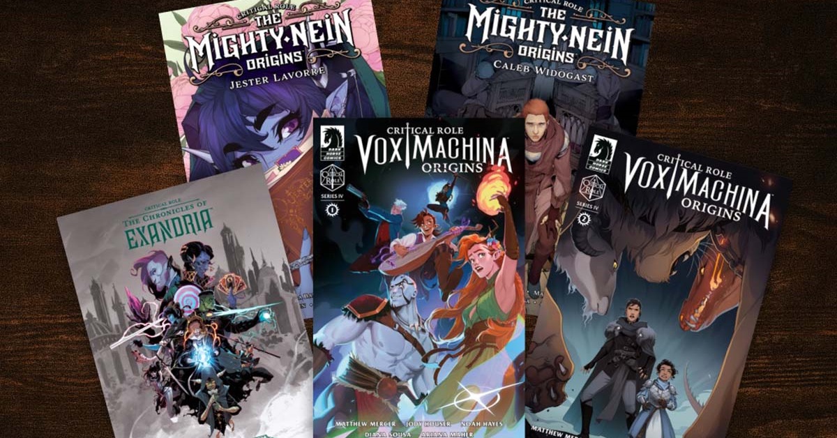 Critical Role Comic Collection Humble Bundle