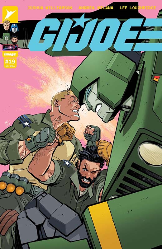 Energon Universe at G.I. Joe #19 cover