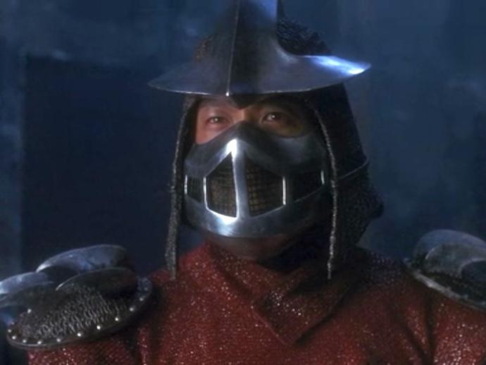 Francois Chau as Shredder in Teenage Mutant Ninja Turtles