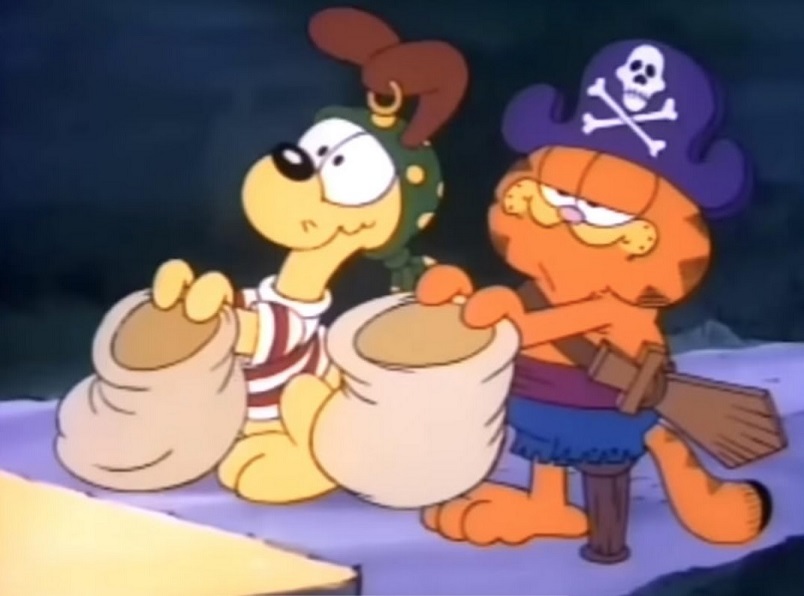 Garfield’s Halloween Adventure Garfield and Odie go trick ‘r treating