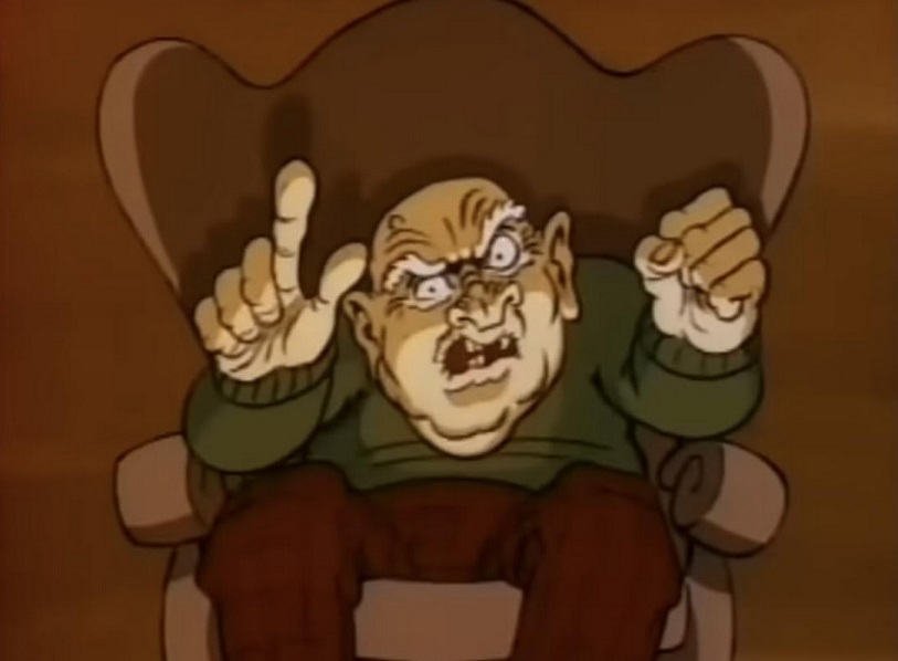 Garfield’s Halloween Adventure the old man