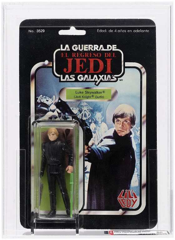 Hake’s Jeff Jacob Collection auction Lily Ledy Luke Skywalker 30-back