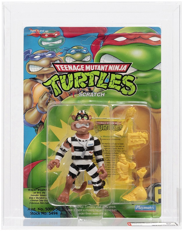 Hake’s action figures TMNT Scratch figure