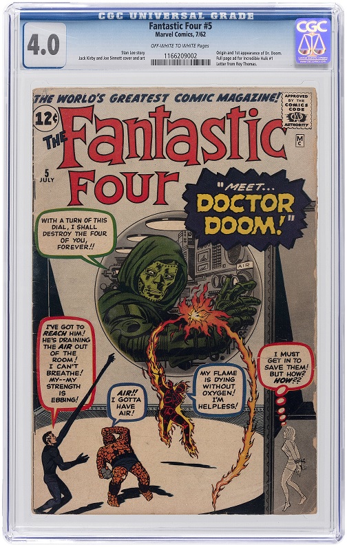 Hake’s comics Fantastic Four #5