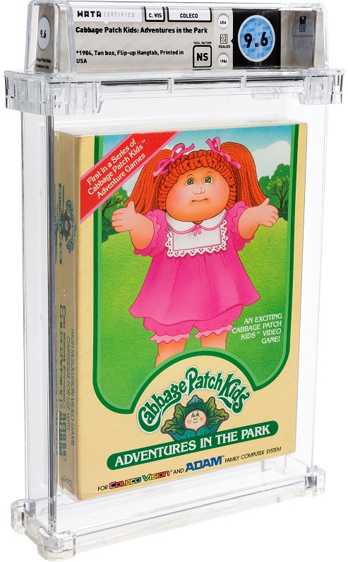 Heritage weekly auction Cabbage Patch Kids Adventures in the Park for Coleco Vision