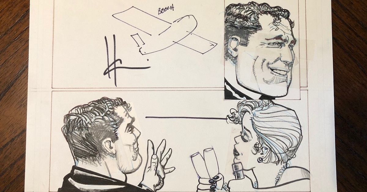 Chaykin, Vines Original Art & Sketches in Hero’s eBay Store