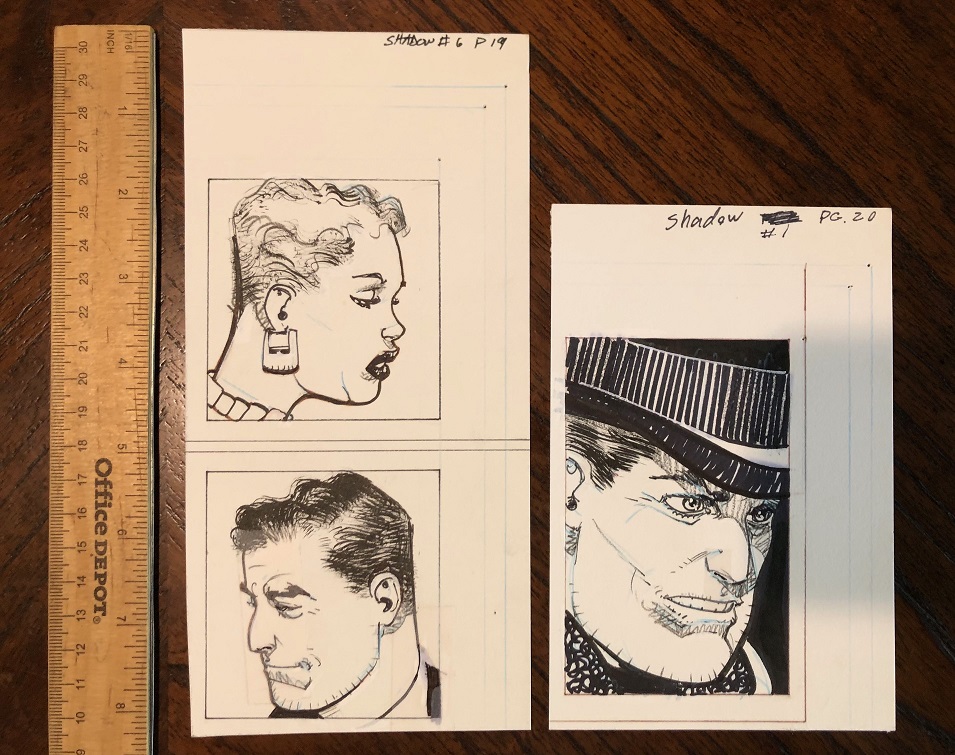 Hero Howard Chaykin’s The Shadow Midnight in Moscow pages