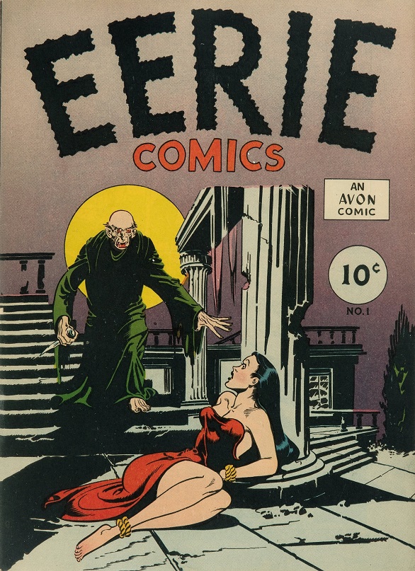 Inside the Guide Eerie Comics #1