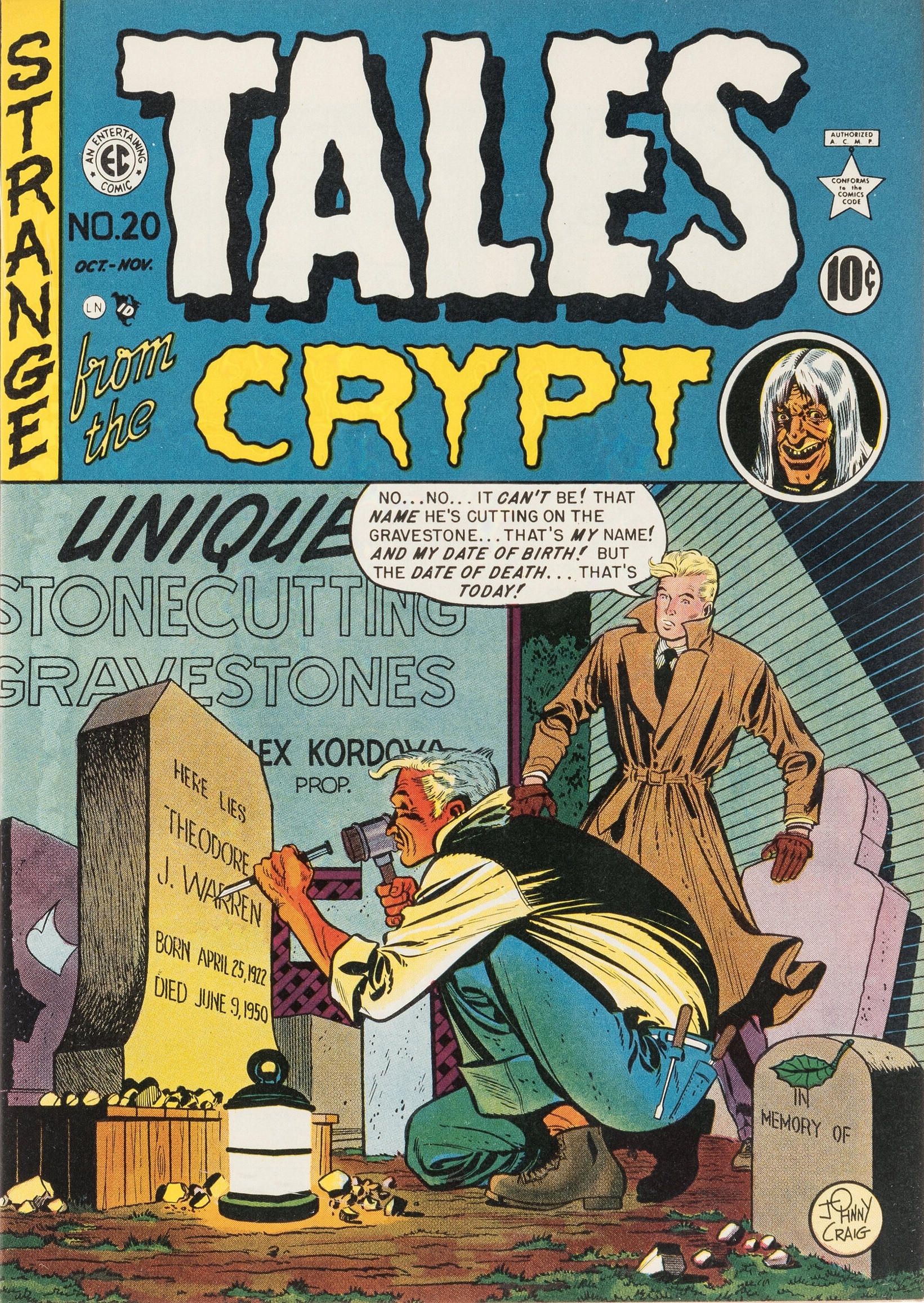 Tales from the Crypt #20 (October 1950)