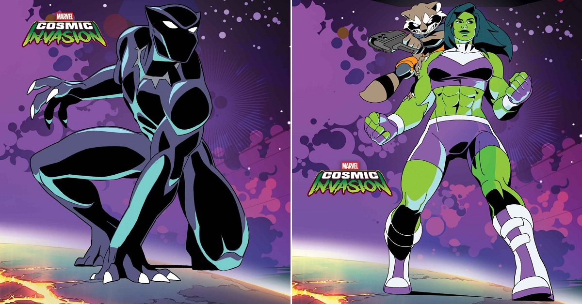 Marvel Reveals Cosmic Invasion Variant Covers