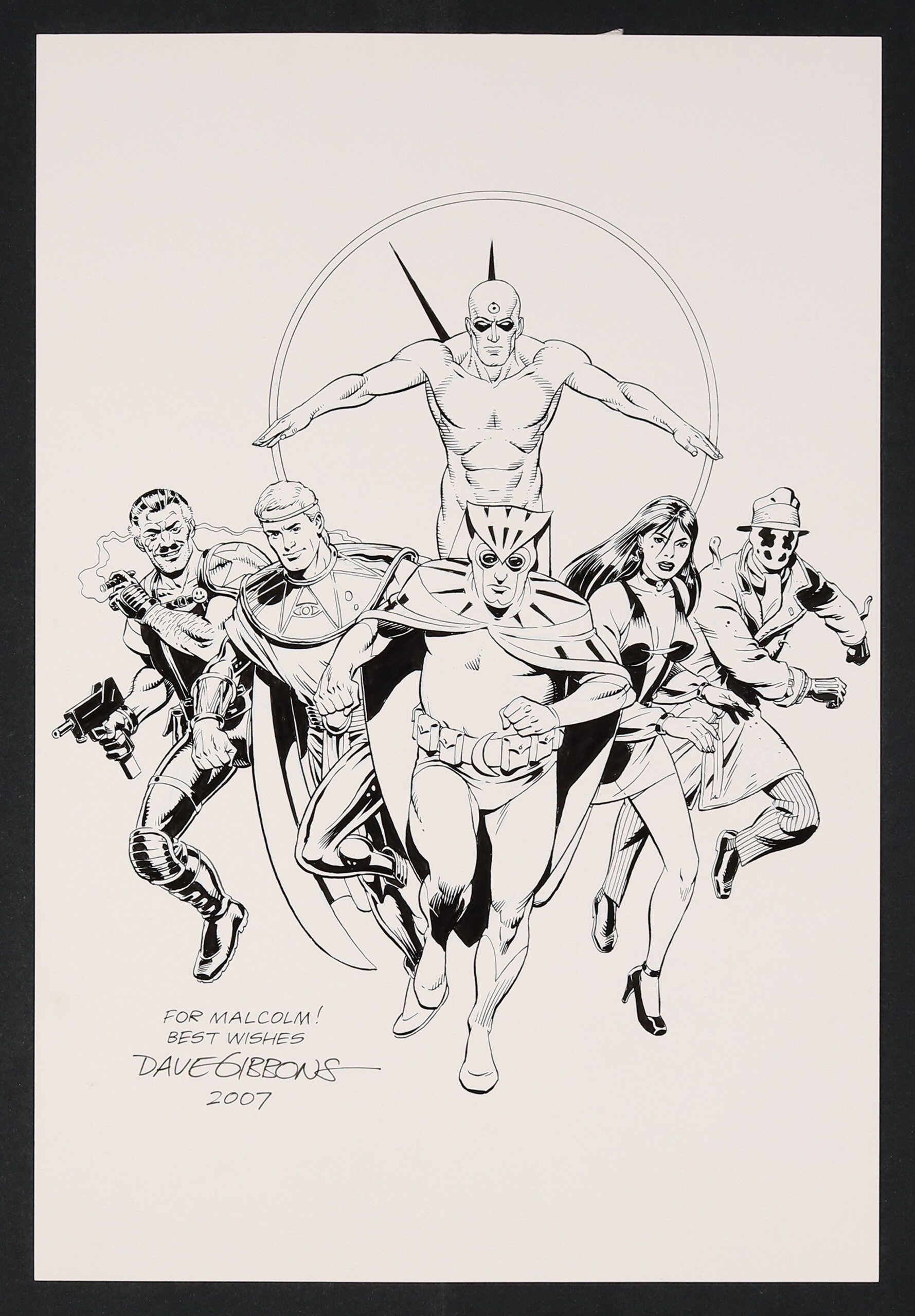 MyComicShop 1 Watchmen commission by Dave Gibbons