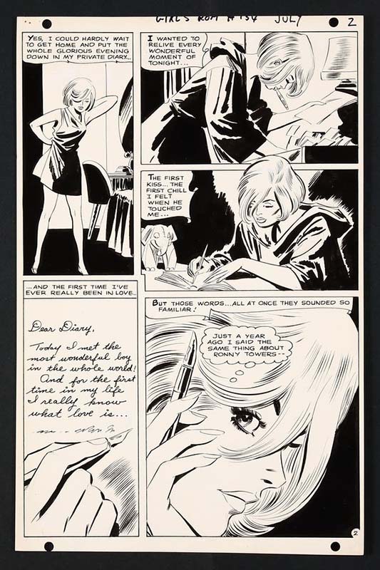 MyComicShop 4 Jack Sparling’s Girls’ Romances page