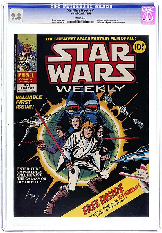 MyComicShop 7 Star Wars Weekly #1