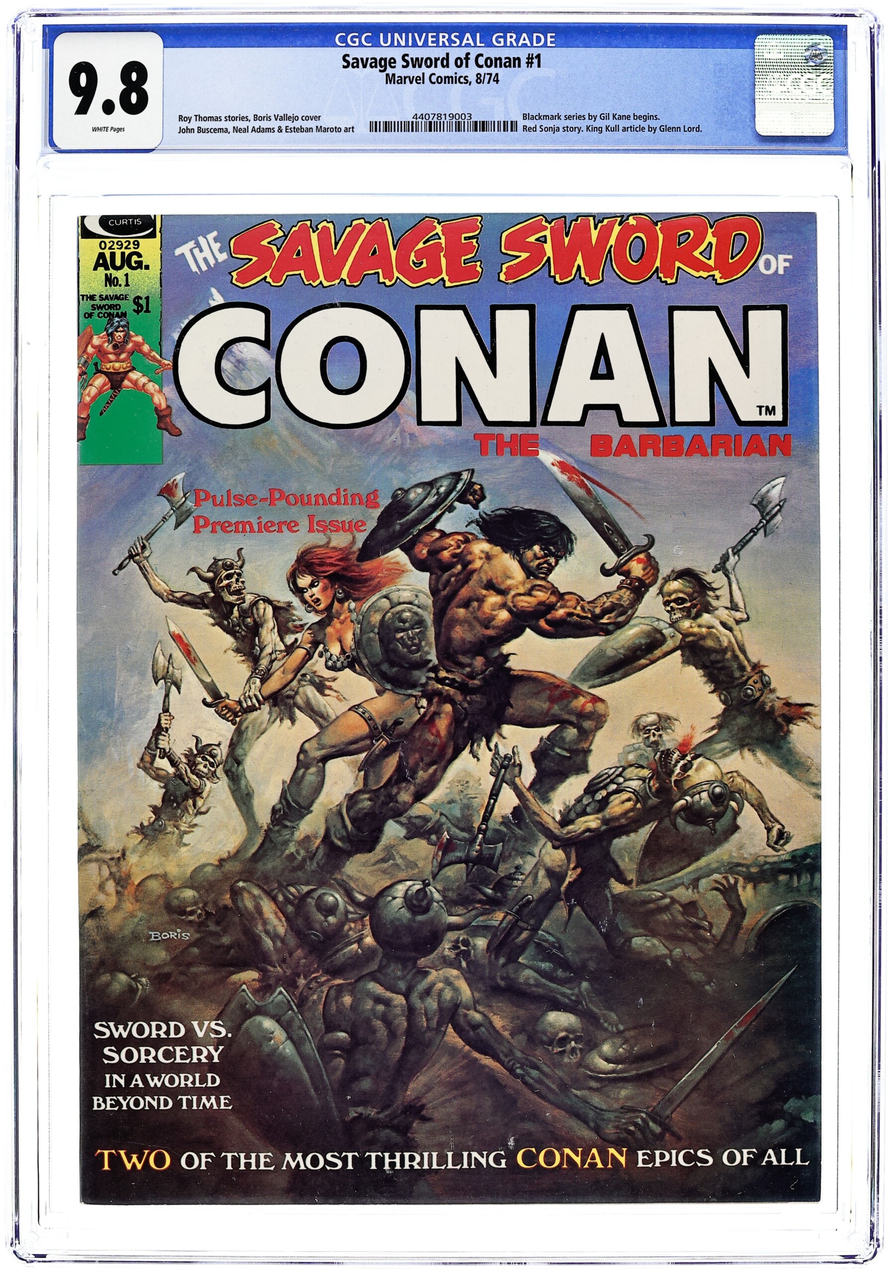 MyComicShop 8 Savage Sword of Conan #1