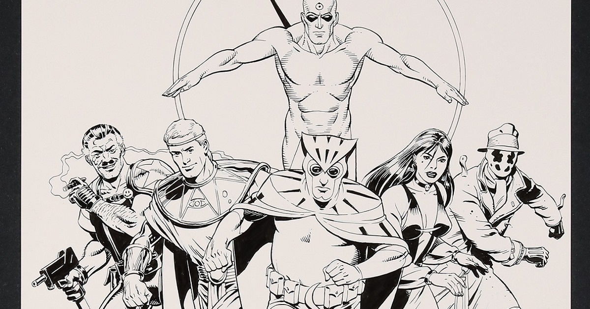 Gibbons’ Watchmen Commission at MyComicShop