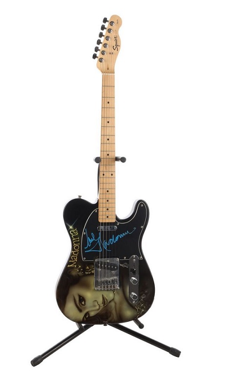 Propstore auction Madonna signed guitar
