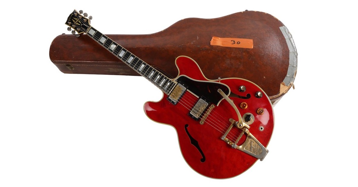 Propstore Records 1.6M on First Day of Music Memorabilia Auction