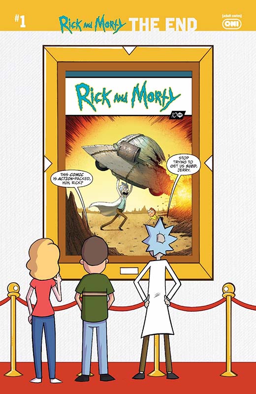 Rick and Morty The End #1 blind bag-less cover 1