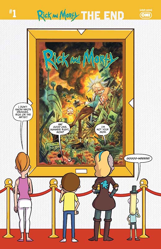 Rick and Morty The End #1 blind bag-less cover 3
