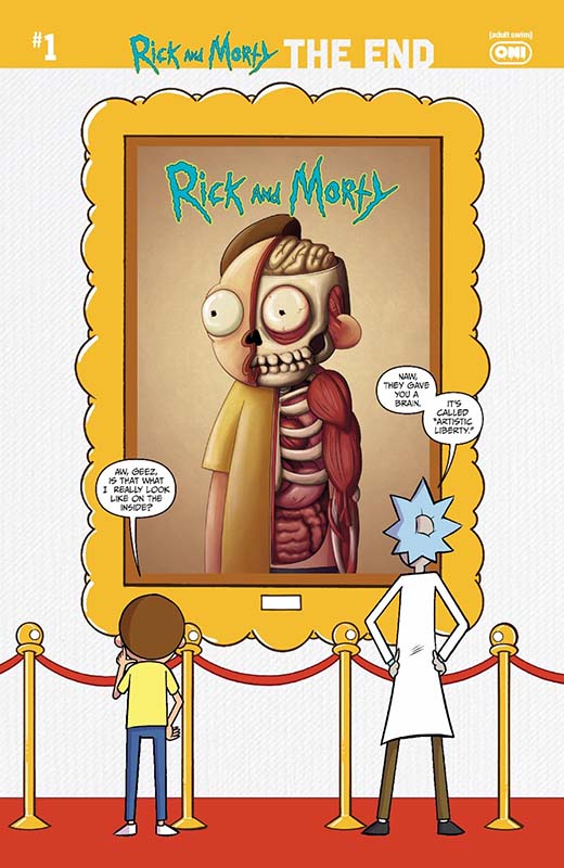 Rick and Morty The End #1 blind bag-less cover 4