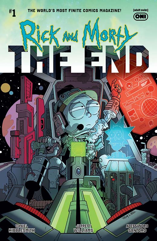 Rick and Morty The End #1 cover B by Troy Little