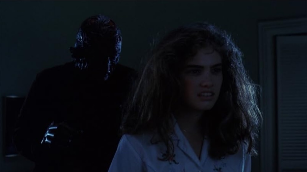 Scream Queens Heather Langenkamp with Robert Englund in A Nightmare on Elm Street
