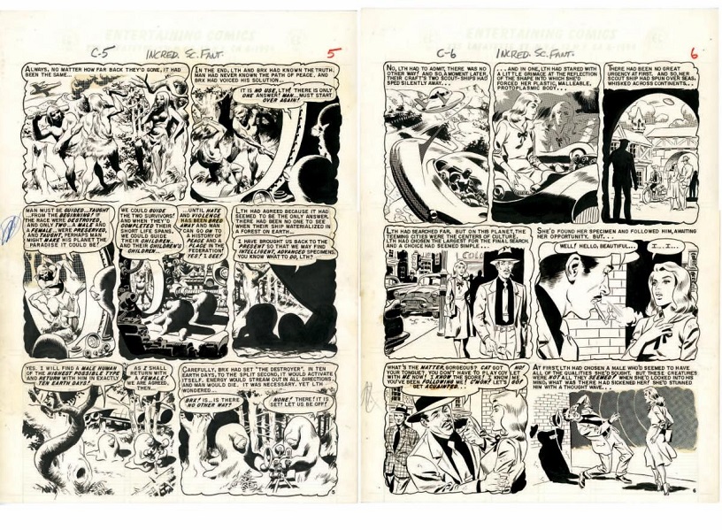Wally Wood’s EC Stories Artist’s Edition – Expanded interior pages 7