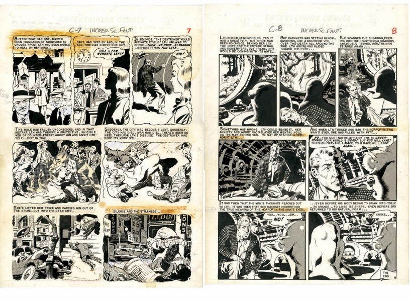 Wally Wood’s EC Stories Artist’s Edition – Expanded interior pages 8