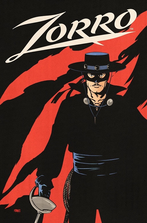 Zorro cover by Jorge Fornés (not final art)