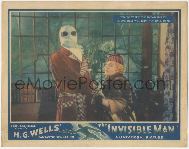 eMoviePoster The Invisible Man lobby card