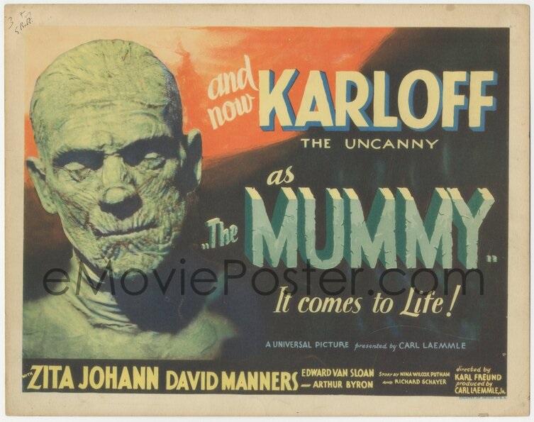 eMoviePoster The Mummy title card