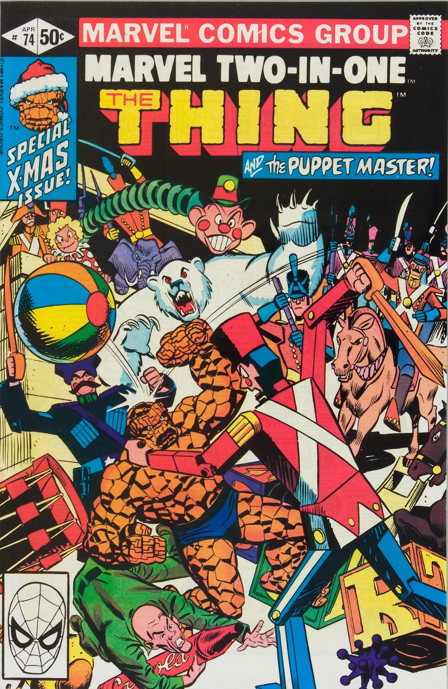 Marvel Two-in-One #74 (April 1981)