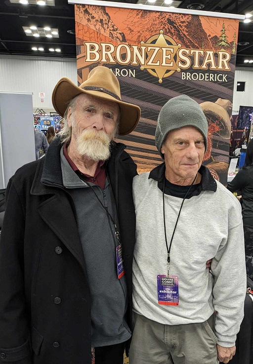 Bronze Star creative team Pat Broderick and Mike Baron