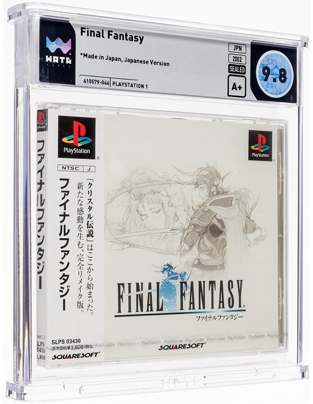 Heritage weekly auction Final Fantasy for PlayStation