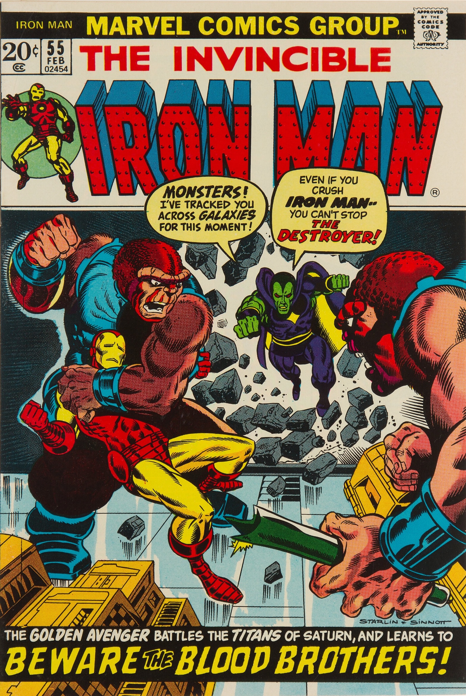 Iron Man #55 (February 1973)