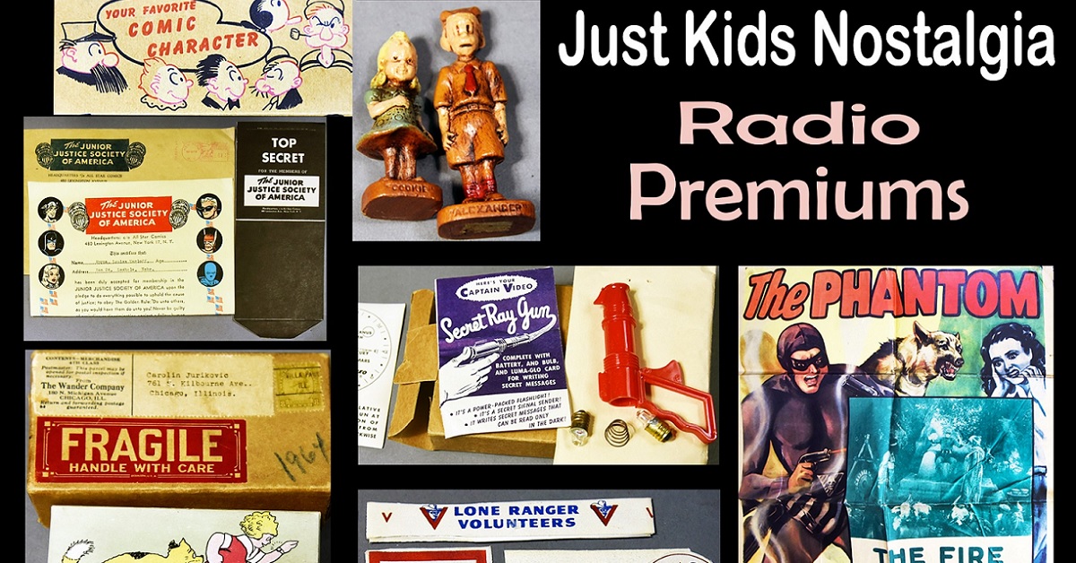 Just Kids Nostalgia Offers Radio Premiums on eBay